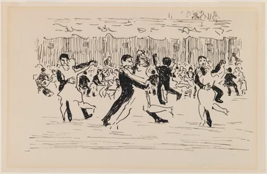 Ballsaalszene (tanzende Paare)